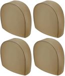 Kohree Tire Covers for RV Set of 4 Waterproof RV Wheel Cover Oxford Trailer Tire Covers Tire Protector Cover for Trailer Truck Camper Auto Fits 26.75"-29" Tire Diameters