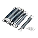 HARFINGTON Metal Internal Flex Frame - 10Pcs 90mm/3.5" Handbag Hinges Spring Clips for Coin Bag Sewing Purse Making DIY