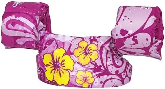 Puddle Jumper Child Deluxe Life Vest - Tropical Flowers (for Childred 33-55 lbs)