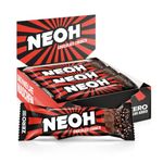 NEOH Zero Added Sugar Chocolate Crunch Bar | Keto-Friendly & Low Carb | 115 kcal & 1g Sugar | 6g Protein | The Healthy Alternative to Traditional Sweets | 12 Pack