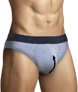 ARIUS Slips rembourrés à l'avant avec Poche de rehaussement - Offre Une Augmentation et Une Meilleure Forme pour Les Parties génitales - Slip avec des Coussinets génitaux (M)