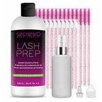 Eyelash Extension Primer in Bulk (500ml) - Professional Lash Prep to Increase Adhesive Bonding Power & Retention – Pre-Treatment for Semi Permanent Eyelash - Protein Oil Remover