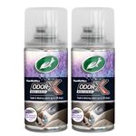 Turtle Wax 54090 Odor-X Whole Car Blast - New Car Experience Air Freshener & Odor Remover Car Bomb - Removes Unwanted Odors for up to 30 Days- Lavender Scent (2 Pack)