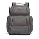 TUMI - Alpha Brief Pack - 15" Laptop Backpack with Padded Adjustable Straps - Stores Laptop, Tablet, Toiletries, Snacks, Ipad - Anthracite