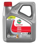 Castrol Activ CRUISE 15W-50 4T Engine Oil Suitable for Royal Enfield (2.5L) | 3X Protection | Engine Protection for Cruiser bikes | Free MAHLE oil filter worth Rs. 80