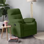 Sleepyhead RX5 - Single Seater Fabric Recliner (Avocado Green)