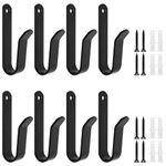 BENLIUDH Snowboard Wall Mount, Horizontal Snowboard Hanger Rack Heavy Duty Garage Wall Rack 8pcs