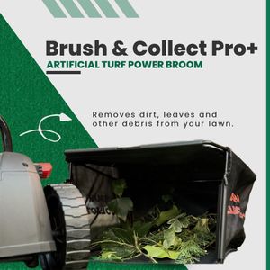 PRO PLUS Electric Artificial Grass Sweeper – Lawn Debris Cleaner