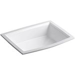 KOHLER K-2355-0 Archer Undercounter Bathroom Sink, White by Kohler