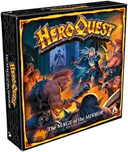 Avalon Hill Heroquest The Mage of The Mirror Quest Pack, Roleplaying Game for Ages 14+, Requires HeroQuest Game System to Play (F7539)