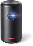 NEBULA by Anker Capsule Max, Mini Projector with WiFi and Bluetooth, Small Projector, 200 ANSI Lumen, Projector Portable, Native 720p HD, 8W Speaker, 100 Inch Picture, 4Hr Video Playtime, Home Theater