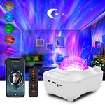 Aurora Star Light Galaxy Projector, LED Starry Mood Lamp with Soothing Sleep White Noise,Timer,Bluetooth Music Player, Gifts for Kids Adults, Rotating Night Lights Party Home Bedroom Ceiling Decor