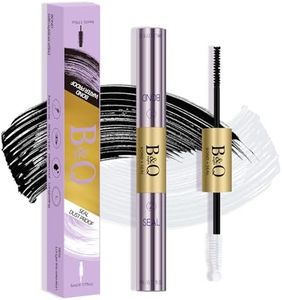 B&Q Lash Cluster Glue 10ML Lash Bond and Seal Waterproof for Eyelash Clusters, Best Lash Bond and Seal, Professional DIY Lash Glue Bond & Seal for Long Lasting Strong Hold 2-in-1 Home Use(Bond&Seal)