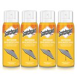 Scotchgard Outdoor Water & Sun Shield Fabric Spray, Water Repellent Spray for Spring and Summer Outdoor Gear and Patio Furniture, Fabric Spray for Outdoor Items, 10.5 Oz, 4 Count
