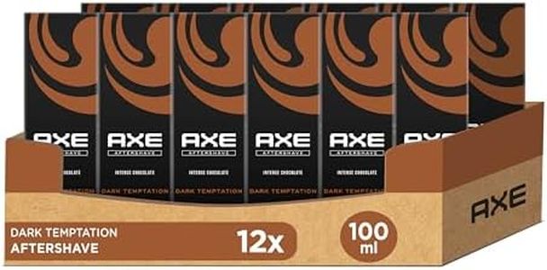Axe Aftershave Dark Temptation per pelle curata con profumo seducente 100 ml 1 pezzo