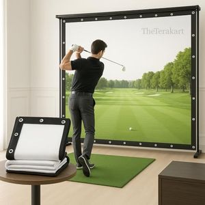 Golfsimulatoren für Zuhause Indoor Golf Simulator Schlagbildschirm Golftrainingshilfe Golfsimulator Bildschirm Aufprall Golf Simulator Golf Bildschirm Golf Hilfe Bildschirm Golf zu Hause Golfsimulator