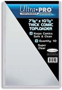 Ultra Pro 7-1/8" X 10-1/2" Thick Comic Toploader 10ct