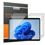 Megoo Protect Screen Film For Microsoft Surface Surface Pro 11/10 2024 aipc 13 Inch, Tempered Glass, Easy Installation, Scratch resistant, Anti Fingleprint, HD Clear, Also Compatible for Surface Pro 9/8/X, 3-Pack