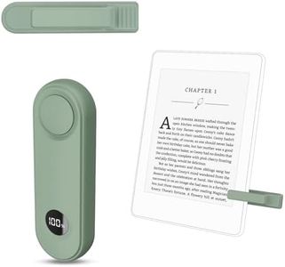 RF Remote Page Turner for Kindle, RF Remote Control Clicker, for Kindle Paperwhite Accessories Kobo E-Book ipad Tablets Phone Reading Novels,E-Book,Green