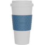 Copco 16-Ounce Capacity Acadia Reusable to Go Mug, Blue