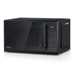 TOSHIBA Black Mirror Microwave 20Liter 800W Digital Solo Small Microwave With 11 Power Levels, One Touch Express Cook with 6 Auto Menus, Defrost, Digital Display, Perfect for 9''Pizza, MW3-EM20PF(MB)