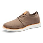 Bruno Marc Men's KnitFlex Breeze Running Walking Shoes Mesh Lightweight Breathable Casual Fashion Sneakers,Size 11,Light/Brown,GRAND-01