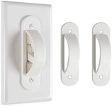 Lisol Wall Switch Guards Plate Covers Child Safety Security Home Decor (2 Pack), White - Keeps Light ON Or Off Protects Your Lights or Circuits from Accidentally Being Turned on or Off