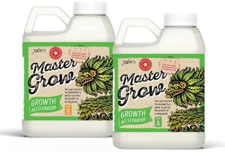 Xpert Nutrients Master Grow A+B (250ML) - Basic Growth Fertilizer for the Vegetative Phase of Plants, Universal Plant Food, Liquid Grow Nutrient, Indoor and Outdoor Grow Stimulator