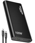 EASYLONGER 2 USB-C Ports Laptop Power Bank, PD 100W 26800mAh Portable Laptop Charger, Fast Charge External Battery Pack for MacBook, iPhone, Samsung, HP, Dell, Switch, Steam Deck and More