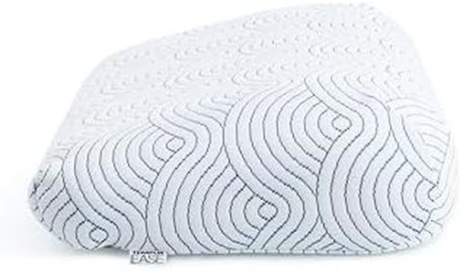 TEMPUR Ease Oreiller en Mousse à mémoire de Forme, Coussin Cervical Ergonomique pour Toutes Les Positions de Sommeil, Sensation de Couchage Ferme, 50 x 31 x 10/5 cm, Blanc