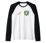 World Champs Springbok Bokke South Africa Rugby Raglan Baseball Tee