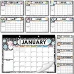 Desk Calendar 2025 - Large Monthly Desk Calendar (11 x 17 Inches) for Home, Office, and Classroom, 18-Month Desk Calendar 2025-2026 with Thick Paper (Doodle Notebook)