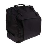 Waterproof Oxford Material Thick Padded Accordion Backpack Accordion Pocket - Black, 96 Bass