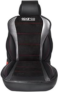SPARCO SPC0907GR Car seat Cover Gray and Black, 1 Unit, Grey