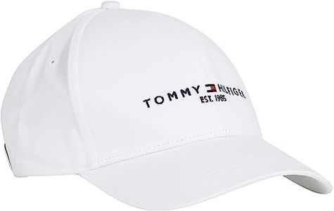 Tommy Hilfiger Men's Established Cap, White, One Size