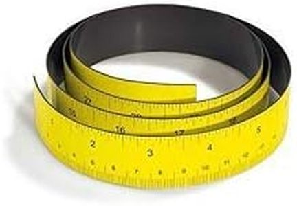 3pc of 1 Metre Magnetic Measuring Tape Ruler (100cm) | Dual Measures | Magnetic Tape | Magnetic Ruler