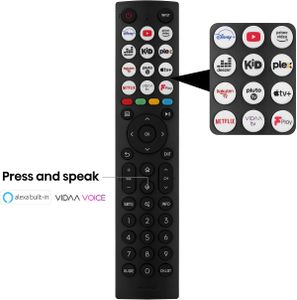 Hisense 65" VIDAA Smart TV – Dolby Vision, Voice Remote, 2023, Black