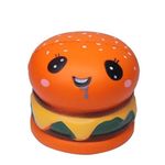 Morges Mind Relaxing Soft Squishy Burger Stress Relief Burger Toys for Kids and Adults, Anti Stress Relief Slow Rising Soft Stretchy Squishy Toys for Birthday Return Gift (1 Pcs) (Multicolor (M1))