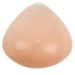 Vollence B Cup One Piece Triangle Silicone Breast Forms Mastectomy Prosthesis