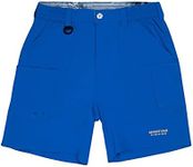 Mossy Oak Men's Standard XTR Fishing Quick Dry, Hiking Shorts, Nobility, Large