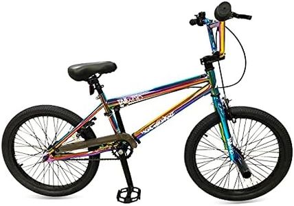 XN Tailwhip 20" Freestyle BMX, 25-9t Single Speed Gearing - Neo Chrome Jet Fuel