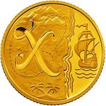 24K Gold Plated 2018 Great British 