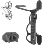 BikeHand Swivel Bicycle Wall Hanger - Vertical Hook Mount Indoor Garage Storage Bicycle Rack for MTB & Road Bikes - Max. Tire Width 2.3" - 1 Pack