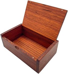 UOOOM Wood Cigarette Box Case Wooden Vintage Tobacco Box Holder Protective Cover