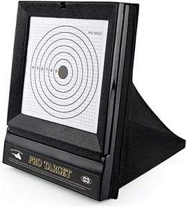 Airsoft Targets for Shooting, Reusable BB & Pellet Guns with Trap Net Catcher, Heavy-Duty Paper Sheets, Stand and Paper Training Target Easy to See Your Shots Land, for Indoor, Outdoor Ranges