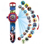 STARGAZE Digital 24 Images Projector Watch for Kids Boys Rubber Material Watch, Diwali Gift, Birthday Return Gift, Best Digital Toy Watch for Boy's & Girl's (AVENGERS)