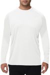 Long Sleeve Shirts for Men - Dry Fit Moisture Wicking UV UPF Sun Protection T-Shirts for Fishing Workout Swim