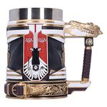 Nemesis Now Destiny Gjallarstein Tankard 15.5cm, Resin, Officially Licensed Destiny Merchandise, Exclusive Destiny Gjallarstein Beer Mug, Cast in Resin, Expertly Hand-Painted, Removable Insert