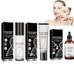 Instant Face Lift Skincare Set - Instant Tightening & Lifting Serum, Cream, Essential Oil, Women Beauty Gift Skin Care Kit, Smooth Loose Sagging Skin, Puffiness, Face Tightener, Fine Lines & Wrinkles