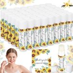 Siifert 50 Pack Sunflower Lip Balms